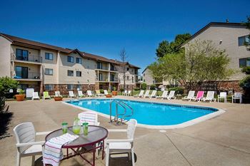 Pool With Sundecks at The Element @ St Andrews, Mishawaka, IN